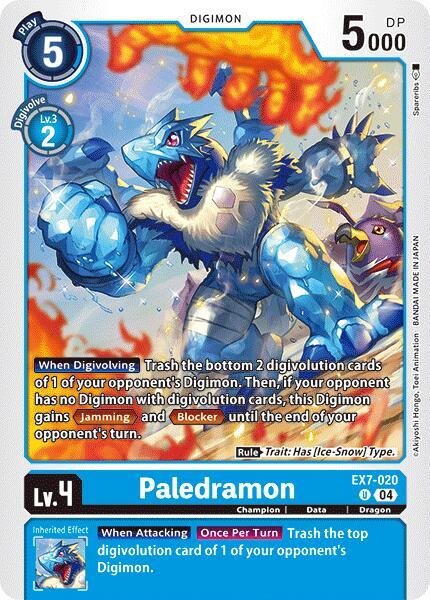 Paledramon - Digimon LIBERATOR (EX07)
