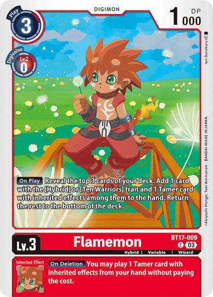 Flamemon - Secret Crisis (BT17)