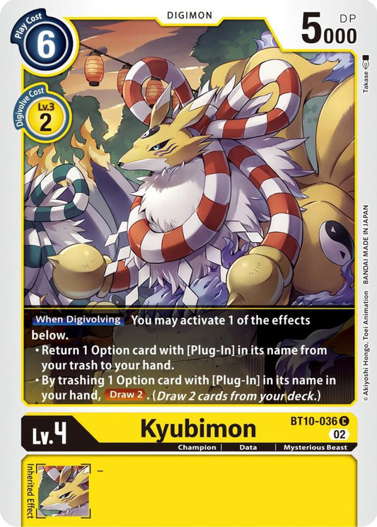 Kyubimon - Xros Encounter (BT10)
Xros Encounter