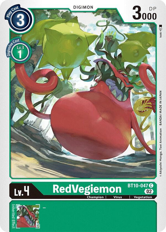 RedVegiemon - Xros Encounter (BT10)