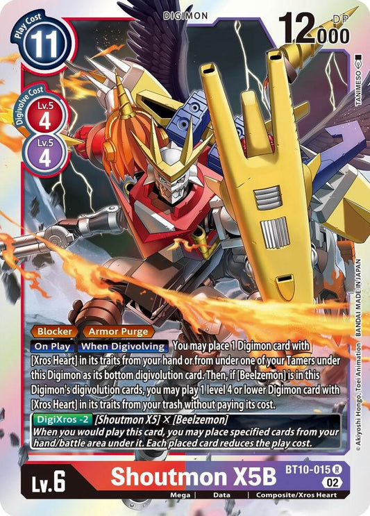 Shoutmon X5B - Xros Encounter (BT10)