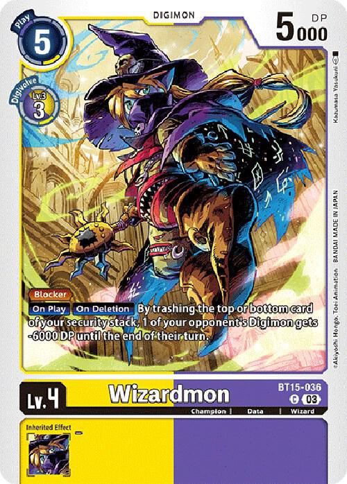 Wizardmon - Exceed Apocalypse (BT15)