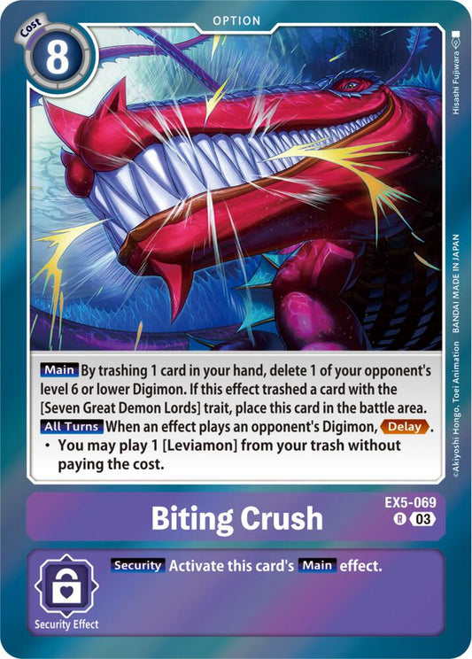 Biting Crush - Animal Colosseum (EX05)