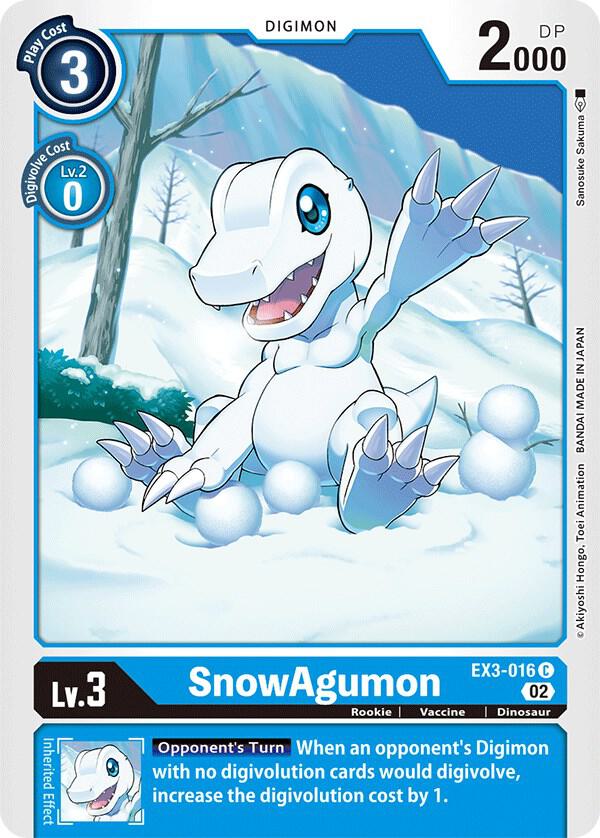 SnowAgumon - Draconic Roar (EX03)