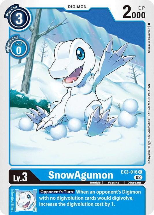 SnowAgumon - Draconic Roar (EX03)