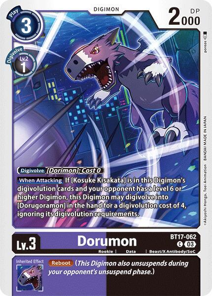 Dorumon - Secret Crisis (BT17)