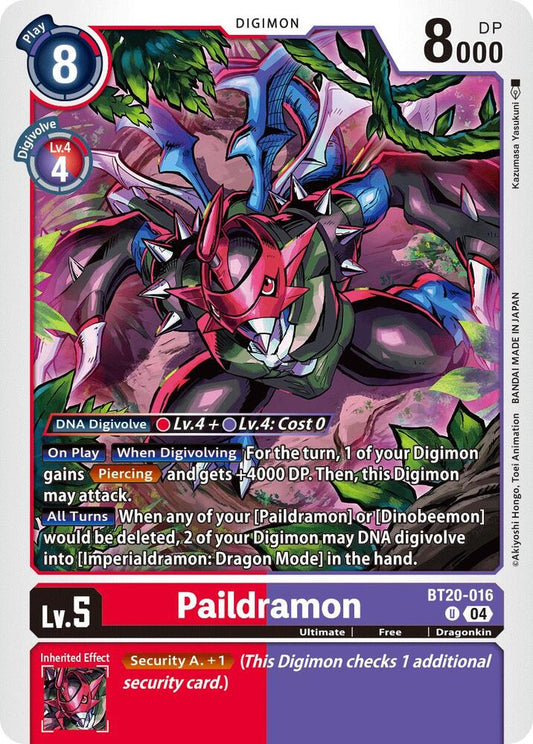Paildramon - Release Special Booster 2.5 (BT19-20)