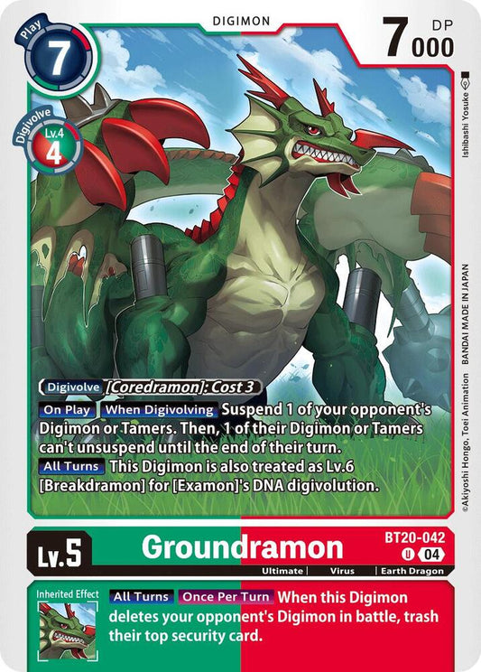 Groundramon - Release Special Booster 2.5 (BT19-20)
