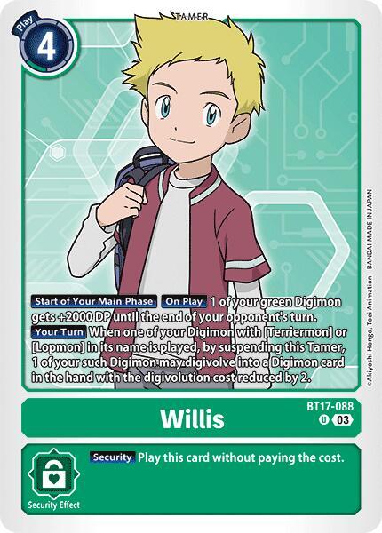 Willis - Secret Crisis (BT17)