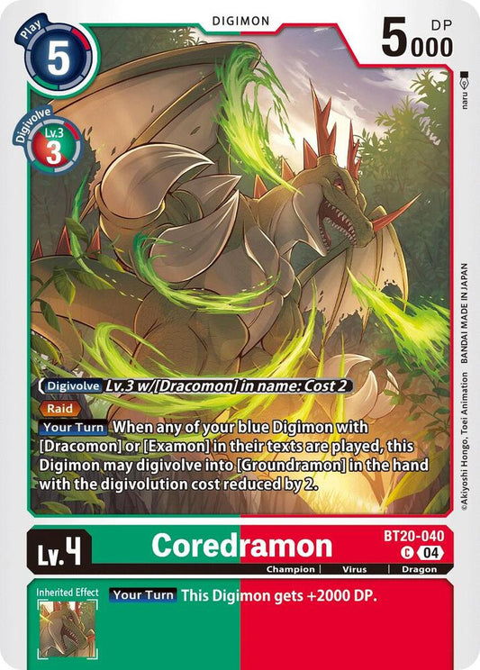 Coredramon - BT20-040 - Release Special Booster 2.5 (BT19-20)