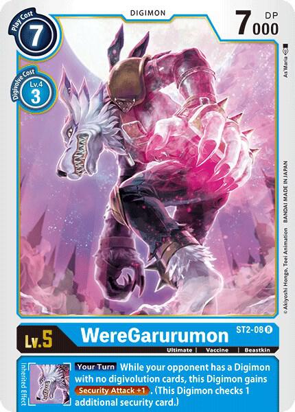 WereGarurumon - Starter Deck 02: Cocytus Blue (ST-2)