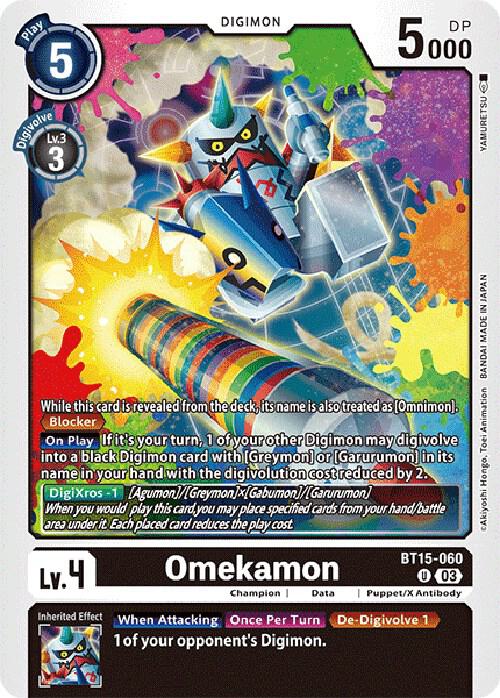 Omekamon - Exceed Apocalypse (BT15)