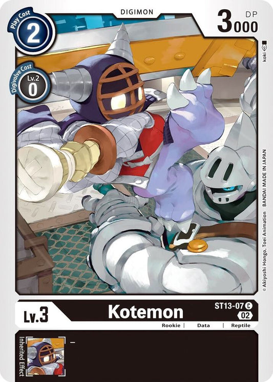 Kotemon - Starter Deck 13: Ragnaloardmon (ST-13)