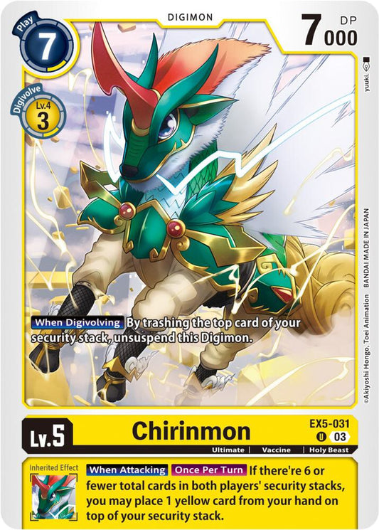 Chirinmon - Animal Colosseum (EX05)