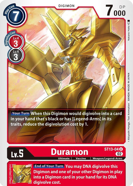 Duramon - Starter Deck 13: Ragnaloardmon (ST-13)