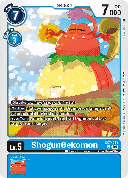 ShogunGekomon - Digimon LIBERATOR (EX07)