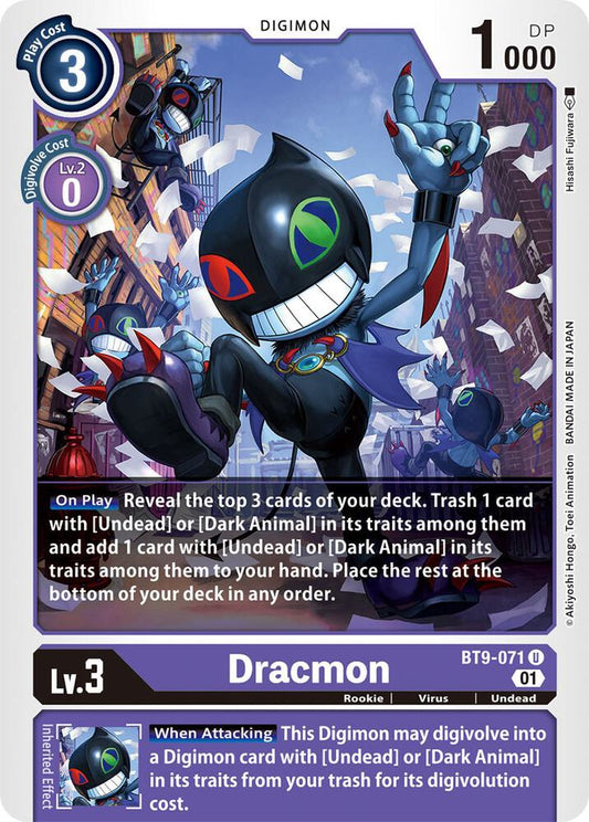 Dracmon - X Record (BT09)