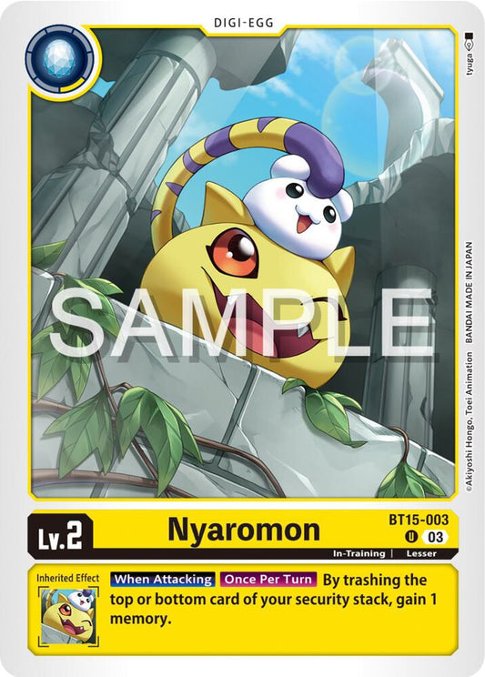 Nyaromon - Exceed Apocalypse (BT15)