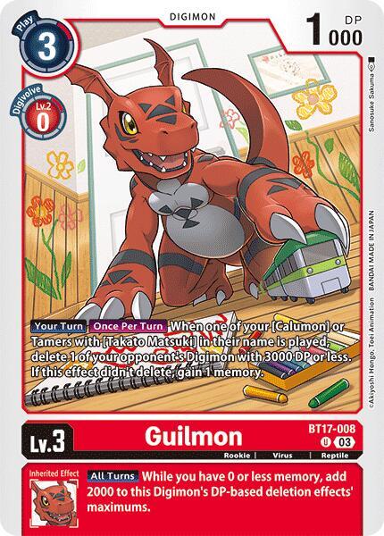 Guilmon - Secret Crisis (BT17)