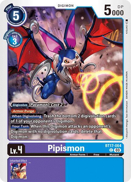 Pipismon - Secret Crisis (BT17)