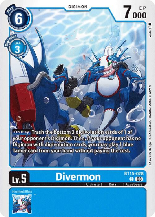Divermon - Exceed Apocalypse (BT15)