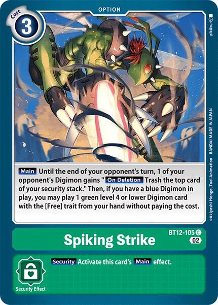Spiking Strike - Across Time (BT12)