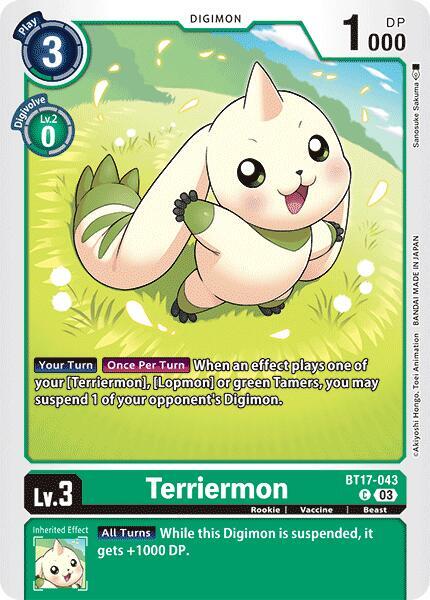 Terriermon - Secret Crisis (BT17)