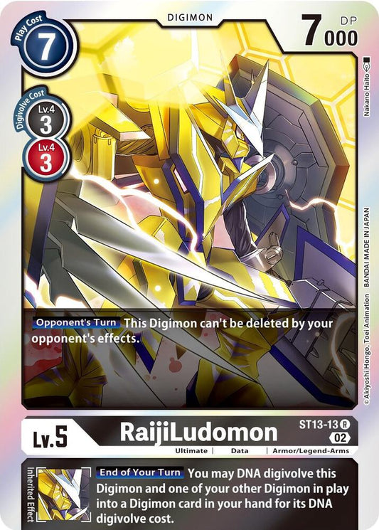 RaijiLudomon - Starter Deck 13: Ragnaloardmon (ST-13)