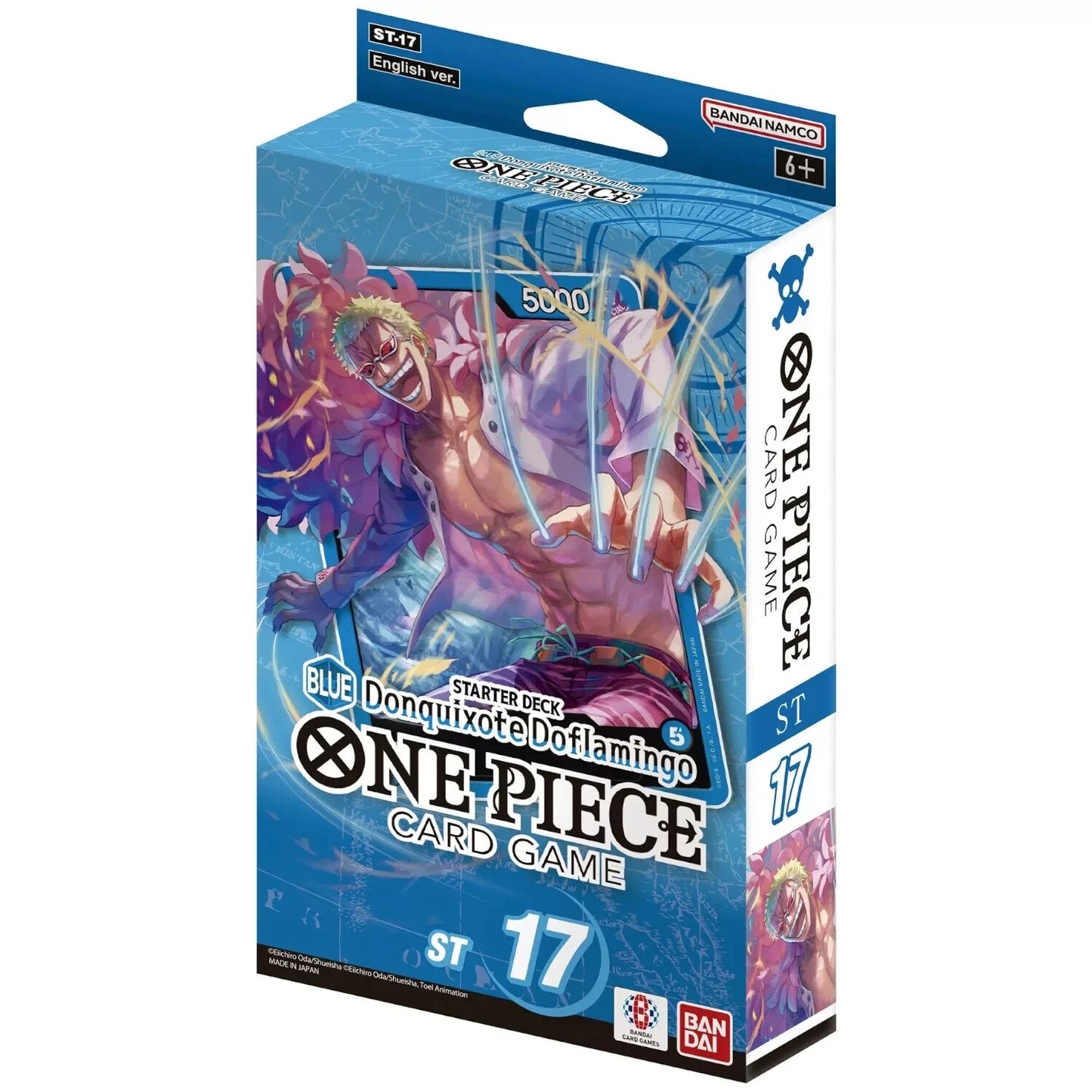 Starter Deck Blue Donquixote Doflamingo One Piece Card Game ST17