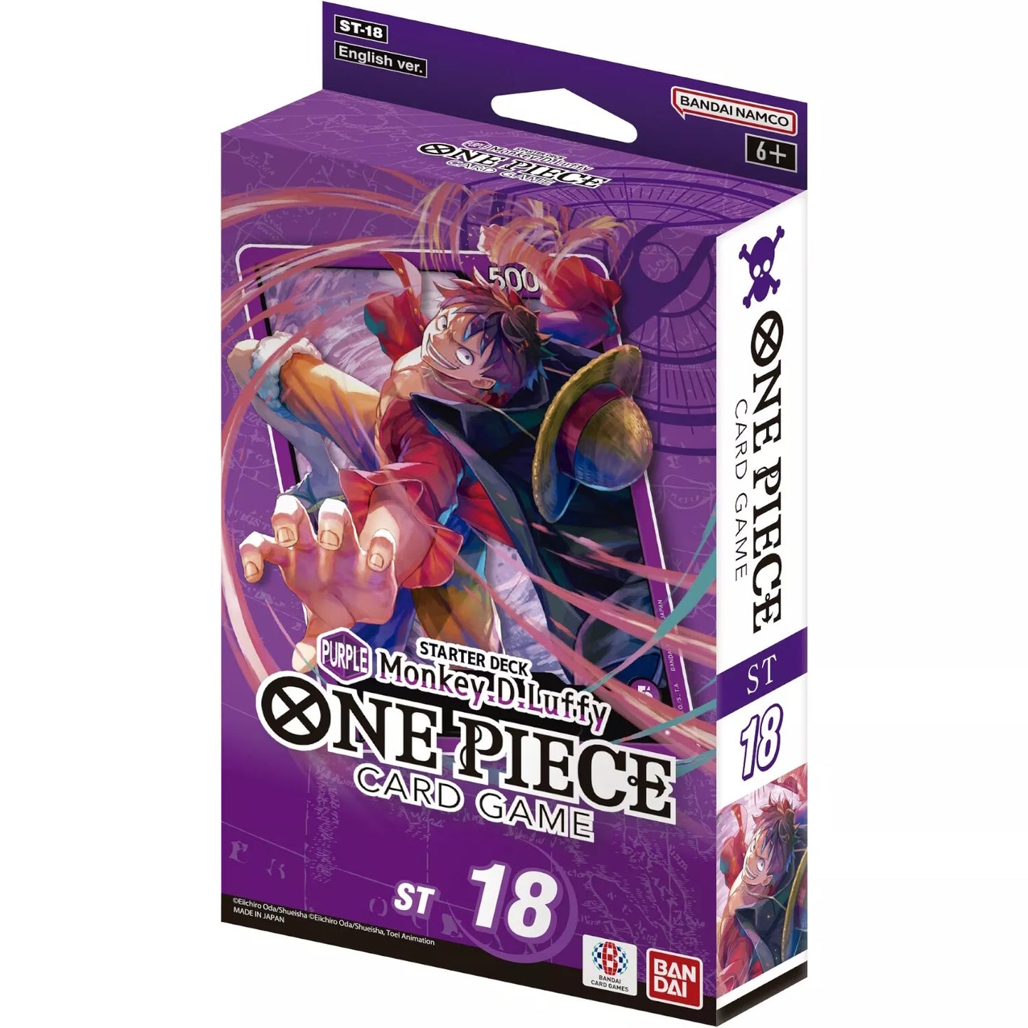 Starter Deck Purple Monkey. D. Luffy One Piece Card Game ST18