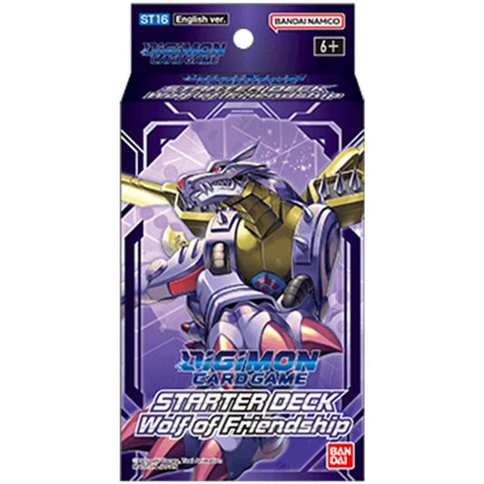 Digimon: Wolf of Friendship Starter Deck ST16