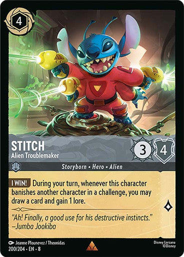 Stitch Alien Troublemaker