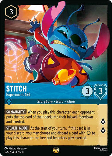 Stitch Experiment 626