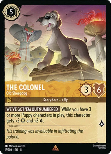 The Colonel Old Sheepdog