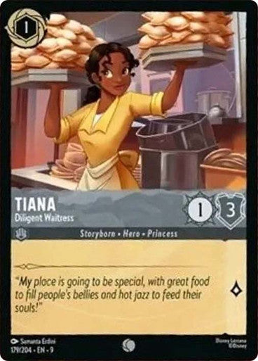 Tiana Diligent Waitress