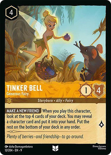 Tinker Bell Generous Fairy