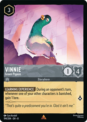 Vinnie Green Pigeon
