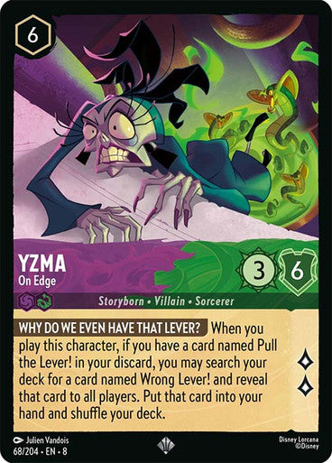 Yzma On Edge